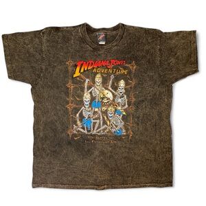 Vintage Indiana Jones Adventure Shirt RARE